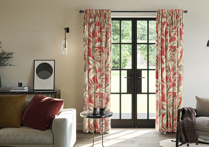 Tripura, Cinnabar - Made to Measure Curtain - Image 3
